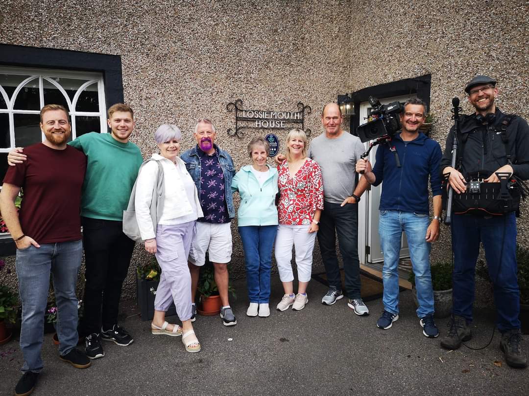 Hugh6303's tweet photo. Ecstatic to announce our appearance on #GadgetShow to be shown on 19th October @channel5_tv 
@Ali340 
A huge thanks to the whole crew and @OrtisDeley who made us very welcome and at ease. https://t.co/WBHIu35CZU