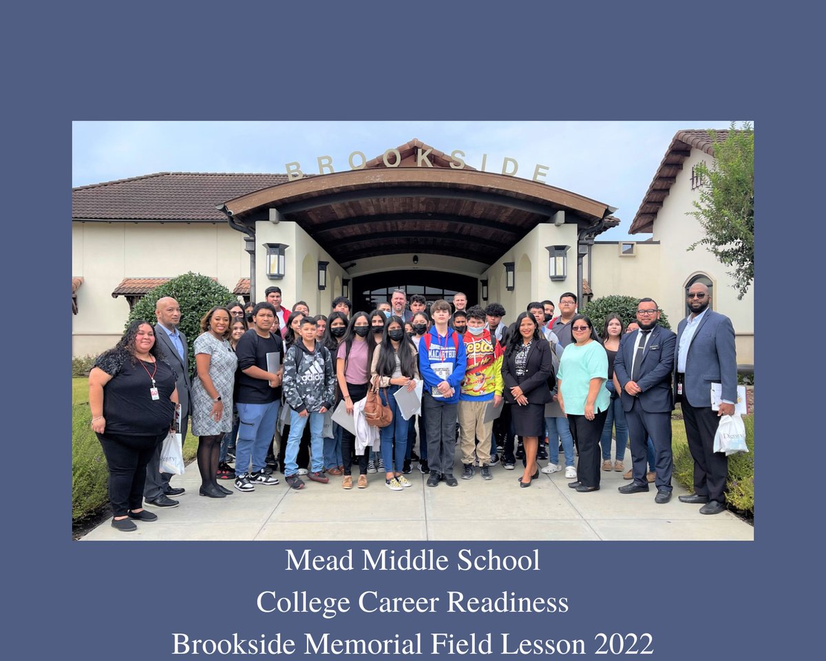 BC_Cultivator's tweet photo. Mead MS College and Career Readiness students at Brookside Memorial Park investigating careers associated with the mortuary industry. @ MeadMS_AISD, # MeadJagLife, @Aldine_FACE, @AldineCTE,@jmscottjess1, #AldineConnected #Meadconnected @lmamerson, @mlescalante1 https://t.co/fk18Tz0TDN