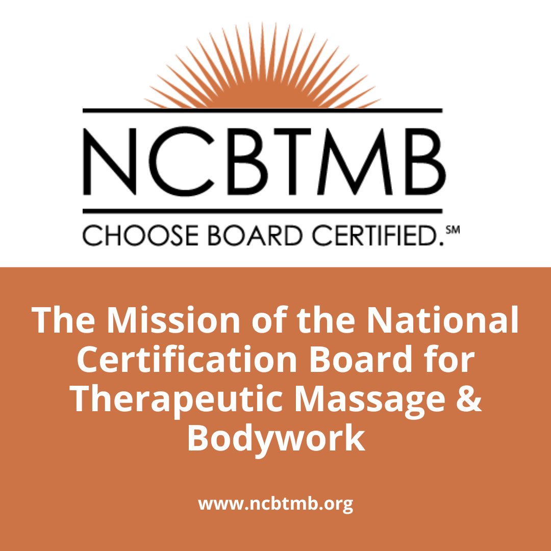 NCBTMB's tweet photo. Is to elevate the massage therapy profession nationwide by establishing and advancing the highest credentials and standards of excellence.

👉 For more information, please visit our website: 
https://t.co/yC3qiyVbOX

#ncbtmb #ncbtmbapprovedprovider #ncbtmbcourses #deepmassage https://t.co/NZt0dB8sOL