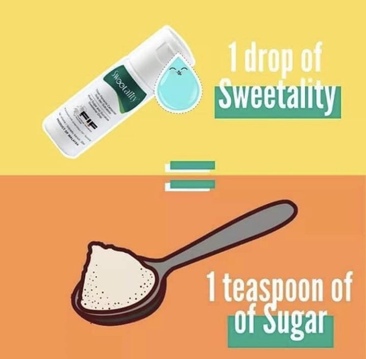 AzmiZahari74's tweet photo. Tgh &amp; nak kawal gula?
Jom gunakan Sweetality yg memudahkan anda ni!
✅Rm65/30ml
✅1 drop=1 Sudu Teh Gula
✅98% Less Kalori drpd Gula Biasa
✅Kemanisan 5X Ganda
Klik link ini:
https://t.co/jeuXSEXTSG
.
#jomsihat #diabetes #kencingmanis #diet #kawalgula #pantasberkesan https://t.co/8aUHLT3kLu