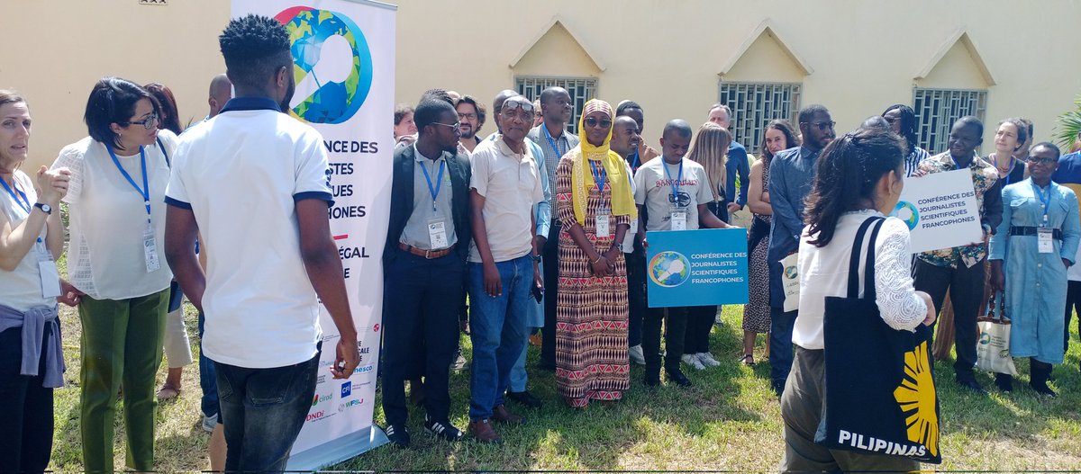 Renaudoss's tweet image. #Dakar #Sénégal Je prends part cette semaine à la Conférence des journalistes scientifiques francophones, autour du thème :&quot;Le Journalisme scientifique face à l&apos;urgence climatique&quot; à l&apos;initiative notamment du @rjsaf #CJSF 
1.