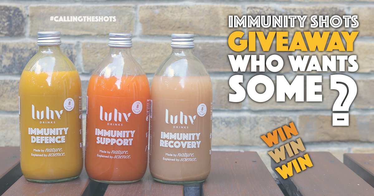 luhvdrinks's tweet photo. To celebrate a luhv-ly 💚 start to the month (why not?), we are bringing you a deliciously healthy plant-based giveaway from our IMMUNITY Shot Range. 

HOW TO ENTER: Head over to our Instagram, https://t.co/es9AeAlYJV
and follow 3 simple steps.

#Competition #Giveaways https://t.co/1rtxdHLs2K