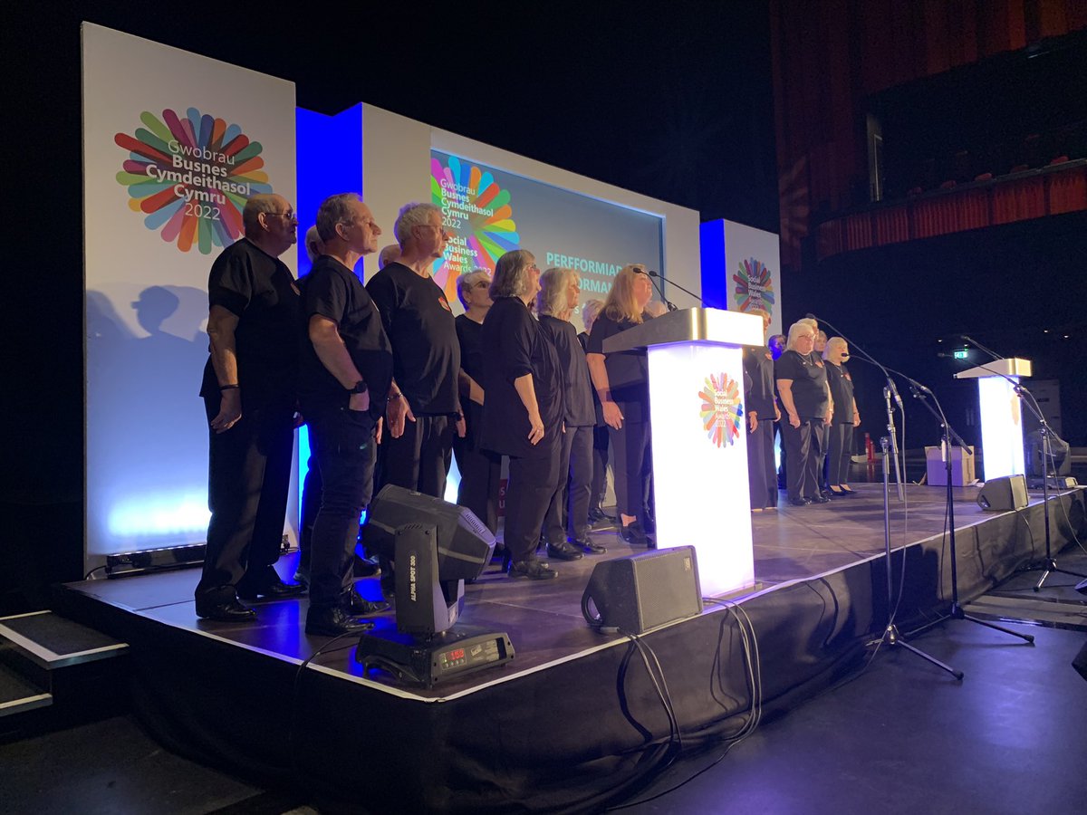 schcoffey's tweet photo. Thank you @socialbizwales for a fun and inspiring afternoon attending #SBWAwards22; so many fantastic stories from social enterprises across Wales. https://t.co/wZ8d7CMWKV