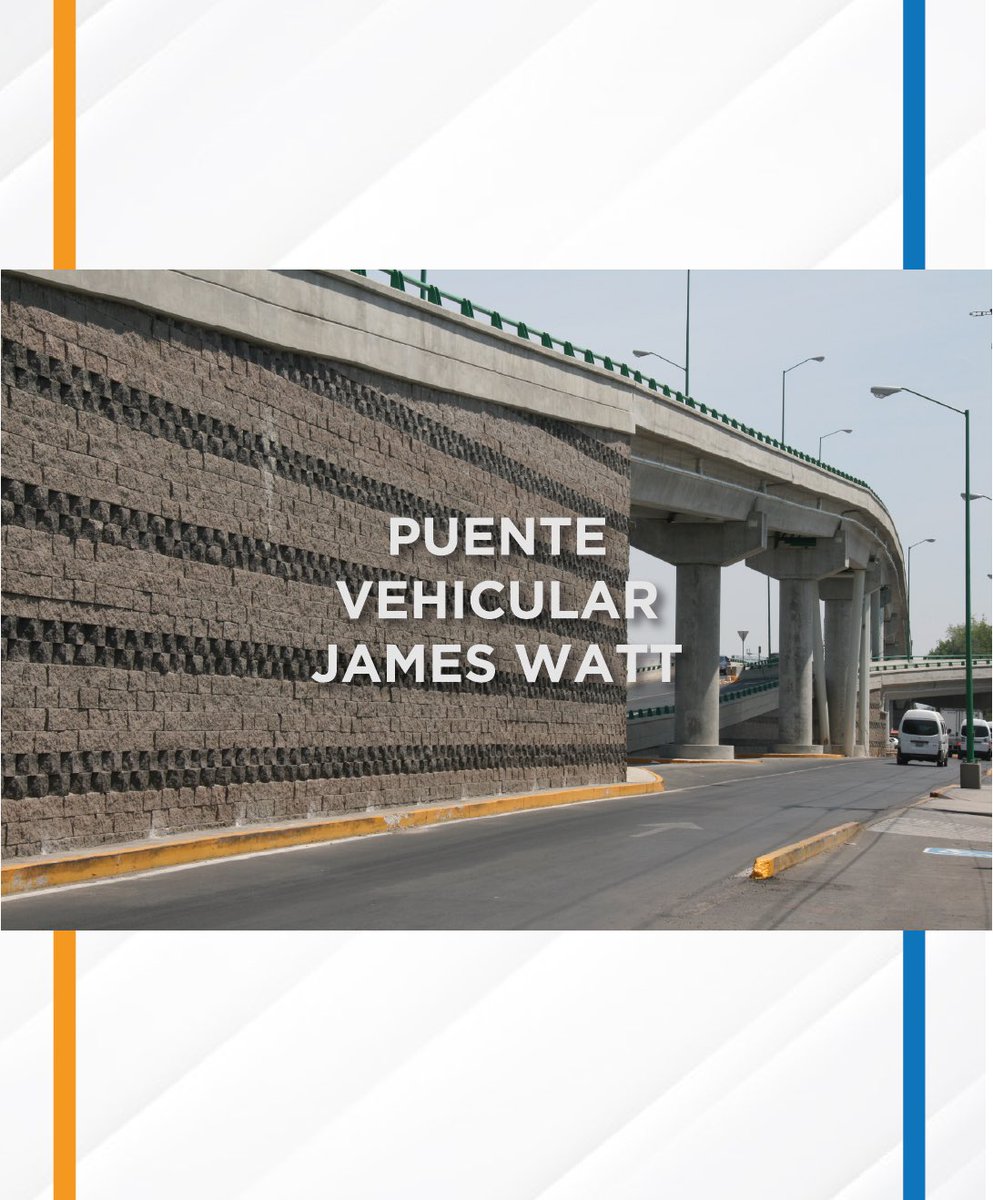 GRUPOTRADECO's tweet photo. El Puente Vehicular James Watt, es una importante obra vial ejecutada en tiempo y forma por Grupo Tradeco.
#GrupoTradeco #Tradeco #SomosTradeco https://t.co/ds2X66DjEW