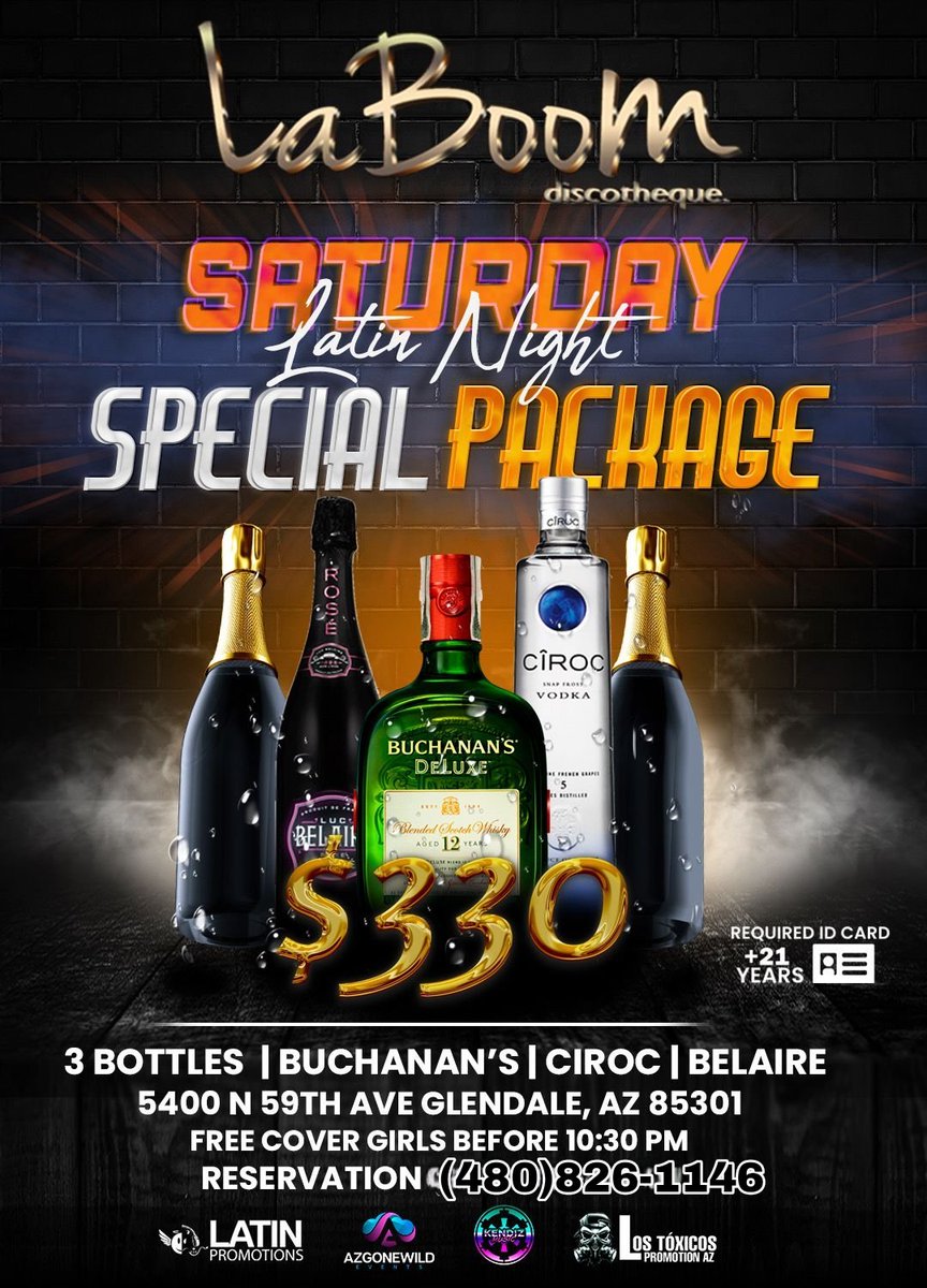 byron_catalan's tweet photo. La mejor noches latinas 
Friday Noche latina la santíma
Saturday Latin night Laboom discotec
Rsvp 480.826.1146
#fypシ #shared #me #Phoenix #Arizona #GOAT𓃵 https://t.co/VtufoI1uKw