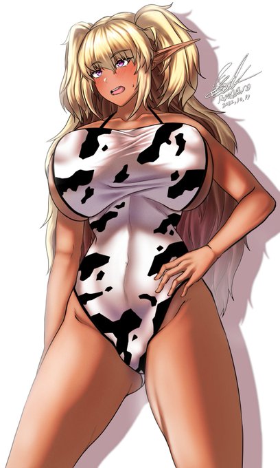 乳牛ハイレグ水着ダークエルヴン rkgk 🍼🐮
#라스트오리진 #ラストオリジン #ラスオリ 