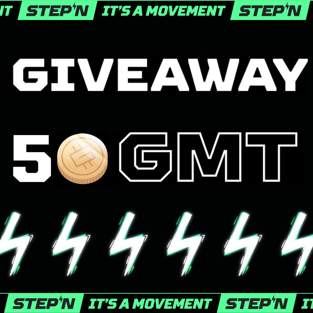 🎁 GIVEAWAY STEPN 🎁

💰 50 $GMT À GAGNER 💰

Juste pour le plaisir 😁

➡️ Follow @fromstepntomoon 
➡️ RT♻️ + ❤️
➡️ Tag 3 Friends

🥇 Gagnant annoncé le 16/10 

#STEPN #STEPNGMT #GMT #GMTearning #STEPNGiveaway #Giveaway #STEPNchamps