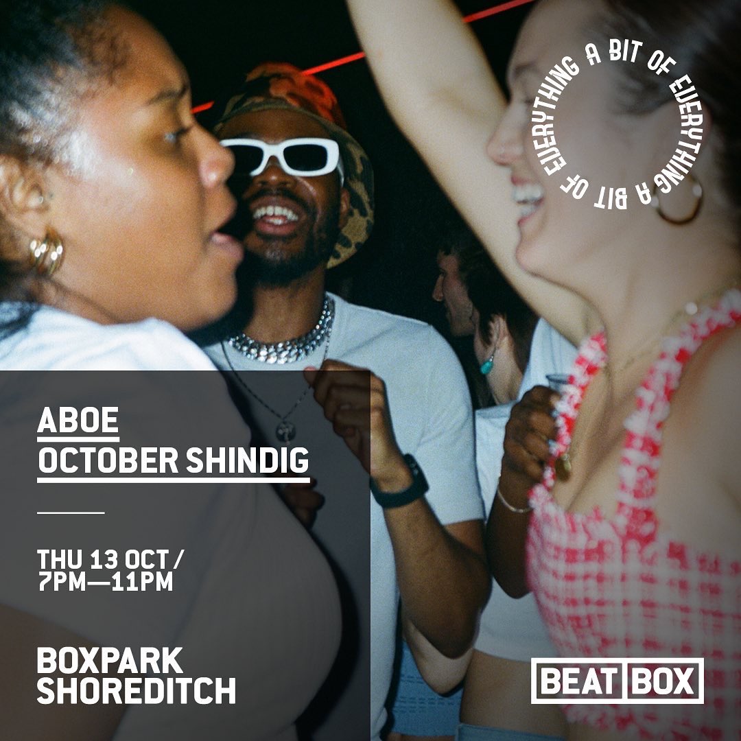 boxpark's tweet photo. THIS WEEK AT BOXPARK:
MON: Big Fat Quizbox
TUE: Eddieโs House
WED: @grlgng___
THU: @ABOEWORLDWIDE
FRI: Friday Feelings
SAT: @coorsbeer presents Saturday Sessions
SUN: @rcrdshopuk
#ThisWeekAtBoxpark https://t.co/SkeDzt9LzF