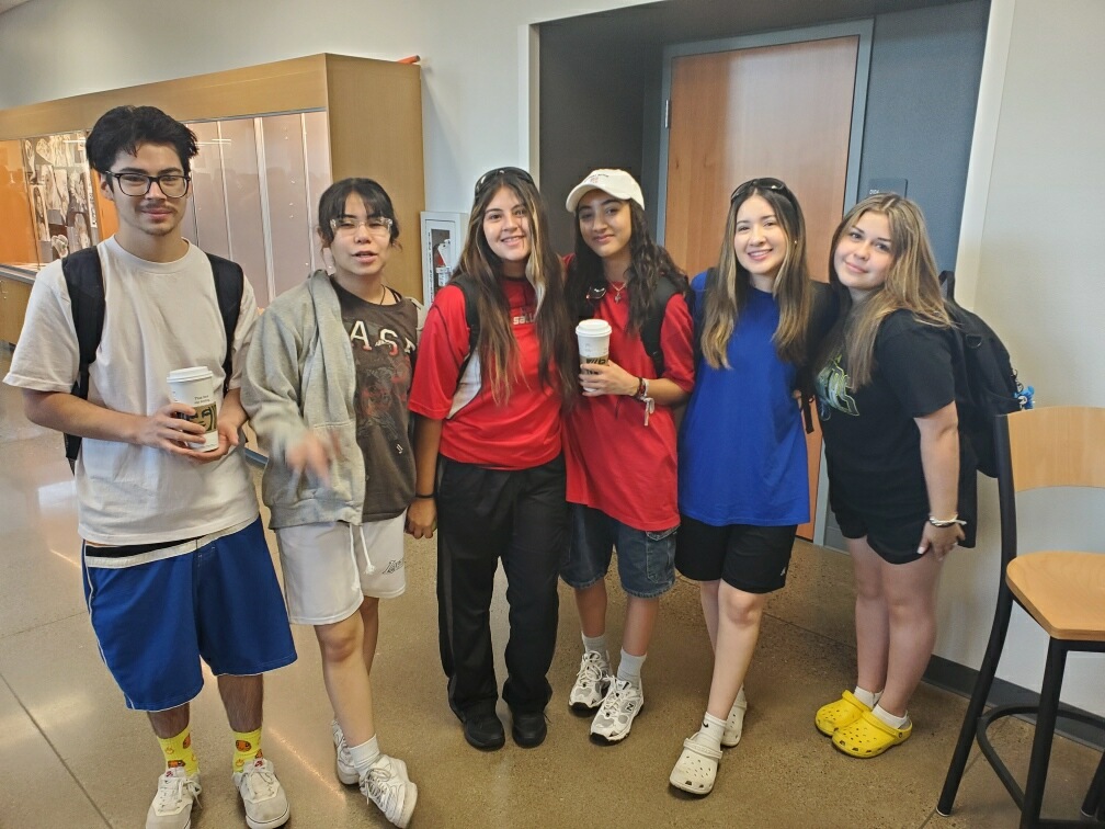 Phoenix_Talent's tweet photo. The first day of Phoenix High School's homecoming week is "Dress Like @AdamSandler Day." How did they do, Mr. Sandler? #adamsandler #thewaterboy #happygilmore #ptsrising https://t.co/6ur4WrQAS8