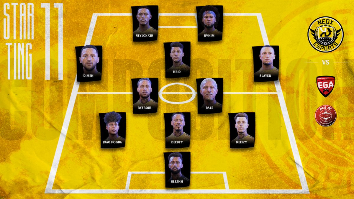 ⚫️Day Match 🟡

Toute première composition pour le début de saison Black Champion sur <a href="/eSportFA_FR/">ESPORT FOR ASSOCIATIONS</a> 

✈️🆚<a href="/EGA_Strasbourg/">Esport Gaming Arena</a> 
⌚️22h00

✈️🆚<a href="/pcsfc_/">PCS Conquerors PS5</a>                  
⌚️22h20

📺twitch.tv/lreeizy

Let's Go Pandore 🟡⚫️