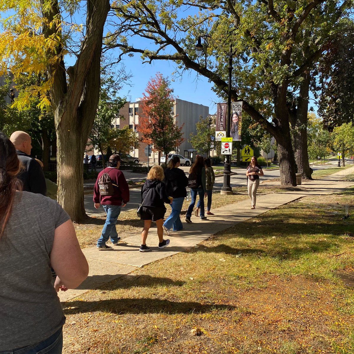UofStFrancis's tweet photo. The morning session of Discover USF Day was a success! The afternoon session will be happening at 2 p.m. Go to https://t.co/vH71wjtu52 or call 800-735-7500 to let us know you're coming... all are welcome! https://t.co/NXgBEruEaB