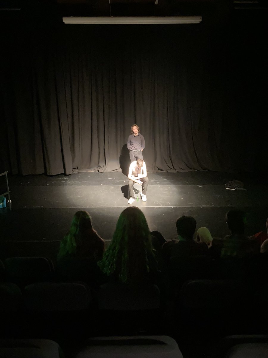 Only got this one picture this evening, too busy watching the impressive pieces my lovely year 11 have produced for their devising exam. Very proud of what they produced and how professional they were. <a href="/KEVICC/">King Edward VI Community College</a> @KEVICCparents <a href="/KeviccPA/">Kevicc_Performing Arts</a>
