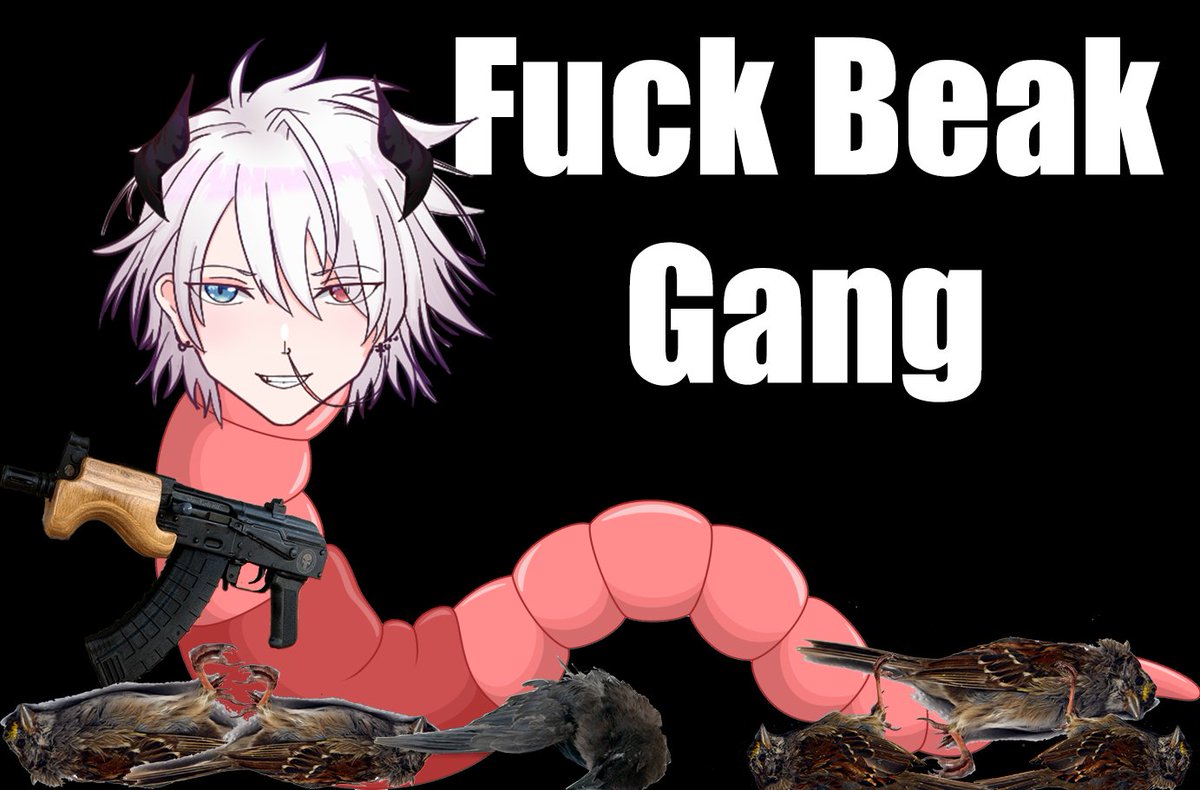NuckinfubsTTV's tweet photo. Just in case it needed to be said ....Fuck Beak Gang
#BGK #FuckBeakGang #WormGang #LordAethelstan #MudBuddies #VtuberUprising https://t.co/YockOQo9Yo