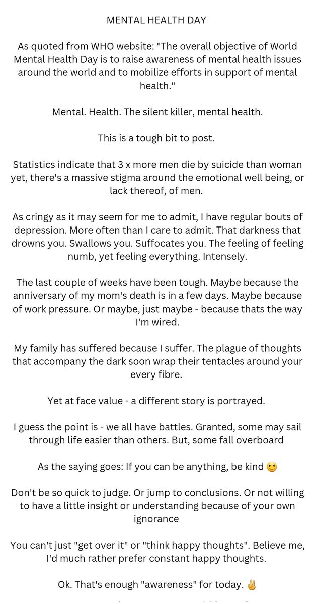 #MentalHealthDay #MentalHealthDay2022 #MentalHealthAwareness #mentalhealth