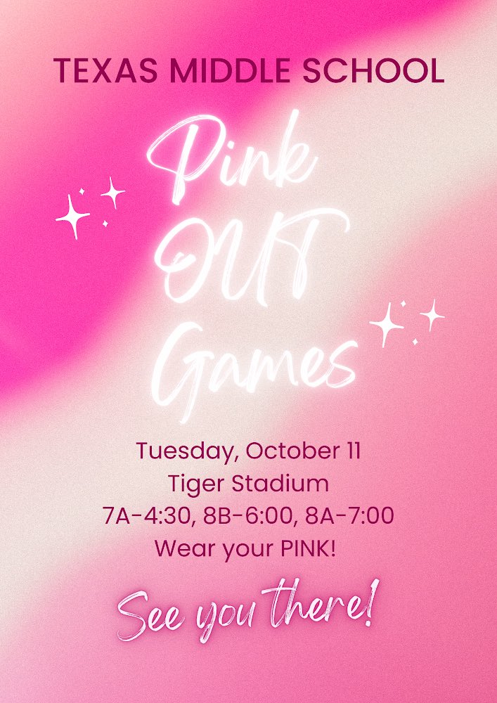 Thank you to <a href="/TMSCheer/">TMS Cheer</a> for the graphic!! Come see your middle school cheerleaders and football teams Tomorrow!!