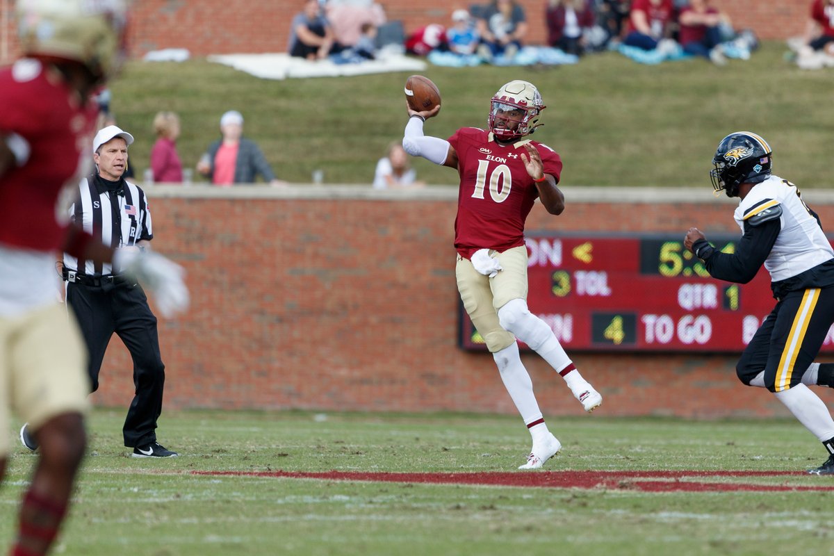 Elon Football On Twitter Matthew McKay Has The Offense Humming He elon-football-on-twitter-matthew-mckay-has-the-offense-humming-he