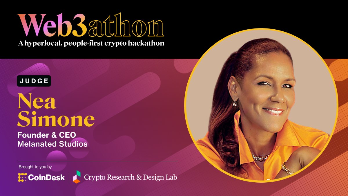 MpoweredNft's tweet image. It’s been an honor to be a judge for this year's @Web3athon_xyz.

Looking forward to the winners being announced at I.D.E.A.S. in NY on October 19th!

Big thanks to @CoinDesk, @cradl_org and @hackerearth for making this event a success 🎉