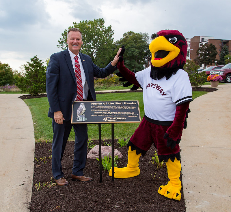 gatewaytech's tweet photo. Last week Gateway held a celebration to remember! The college recognized President Bryan Albrecht for his 19 years of service and dedication to the college, celebrating his many accomplishments and wishing him all the best in his next chapter—retirement. https://t.co/o3QWuv70ZG