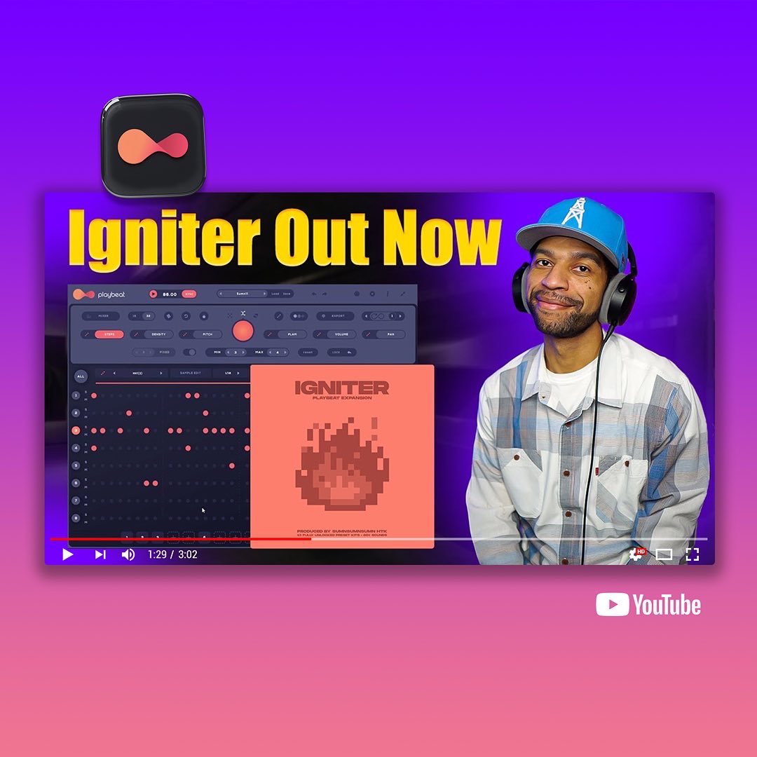 Audiomodern (@audiomodern) on Twitter photo 🔥 IGNITER Expansion is here and it’s Free!
.
Created by <a href="/SumnSumnSumnHTK/">SumnSumnSumn</a> , IGNITER is a collection of essential Hip Hop patterns designed to fit right into any mix.
.
Check out his video 🎥 youtu.be/LvV0BCqnf5A
.
.
#Audiomodern #Playbeat #HipHop #music #Groove #beats 🔥 IGNITER Expansion is here and it’s Free!
.
Created by <a href="/SumnSumnSumnHTK/">SumnSumnSumn</a> , IGNITER is a collection of essential Hip Hop patterns designed to fit right into any mix.
.
Check out his video 🎥 youtu.be/LvV0BCqnf5A
.
.
#Audiomodern #Playbeat #HipHop #music #Groove #beats