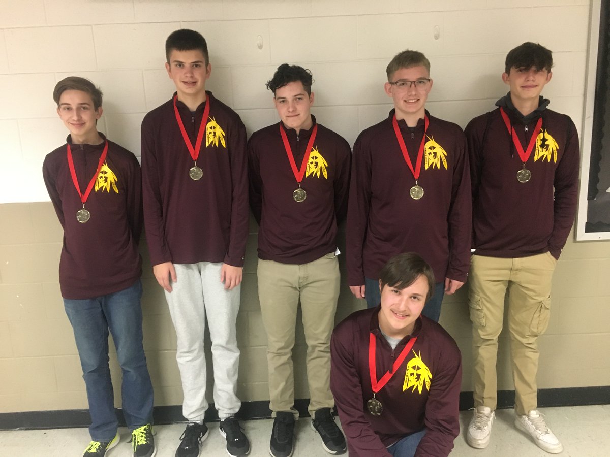 Chess Team finished 3rd @ the Trahan Tournament! Brysen Lovell led w/ 2 wins & a draw. Mason Brown had 2 wins. Nathan Teaney has 2 wins & a draw. Skylor Berkley & Jordan Marsh each had a win. In the open tournament, Jaden Schiele, Vincent Ray, & Milo Sergison each earned a win!
