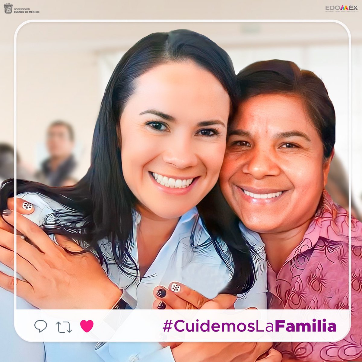 AlejandraDMV's tweet photo. Trabajamos para brindar a las familias las oportunidades para que crezcan fuertes. #CuidemosLaFamilia https://t.co/HSQquL1XSq