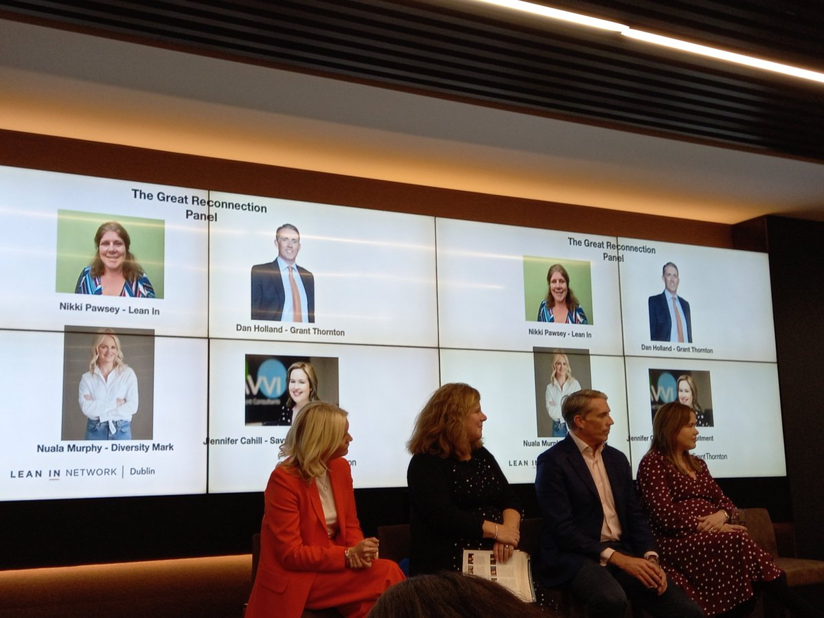 DrJoanneKenney's tweet photo. The fab @LeanInIreland ladies are back again to shake up the workplace!
#leanindublin @GrantThorntonIE
@greendubliner @Miss_Faru https://t.co/n3UxBy5N8w