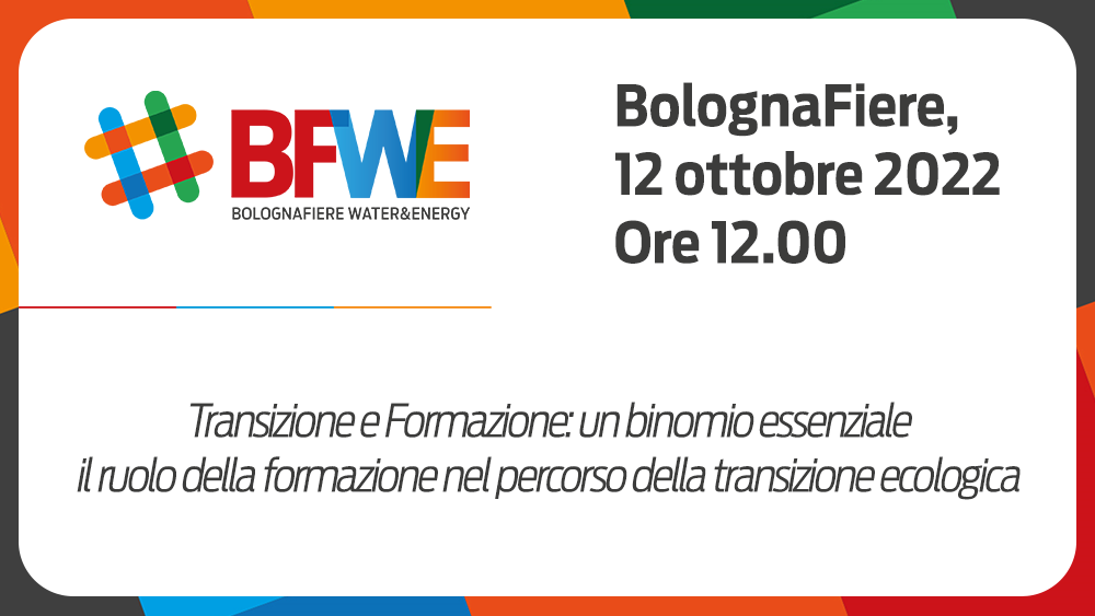 Durante le manifestazioni di #BFWE un incontro sul binomio #Transizione - #Formazione grazie alla educational partnership con la <a href="/24OREBS/">24orebs</a>
<a href="/HeseExpo/">HESE - Hydrogen Energy Summit&Expo</a> <a href="/FuelsMobility/">Fuels Mobility</a> <a href="/ConferenzaGNL/">ConferenzaGNL</a> <a href="/ch4_expo/">CH4</a> Forum <a href="/Accadueobologna/">Accadueo</a> <a href="/dronitaly/">Dronitaly</a>
👉 Programma bit.ly/3ViCf70