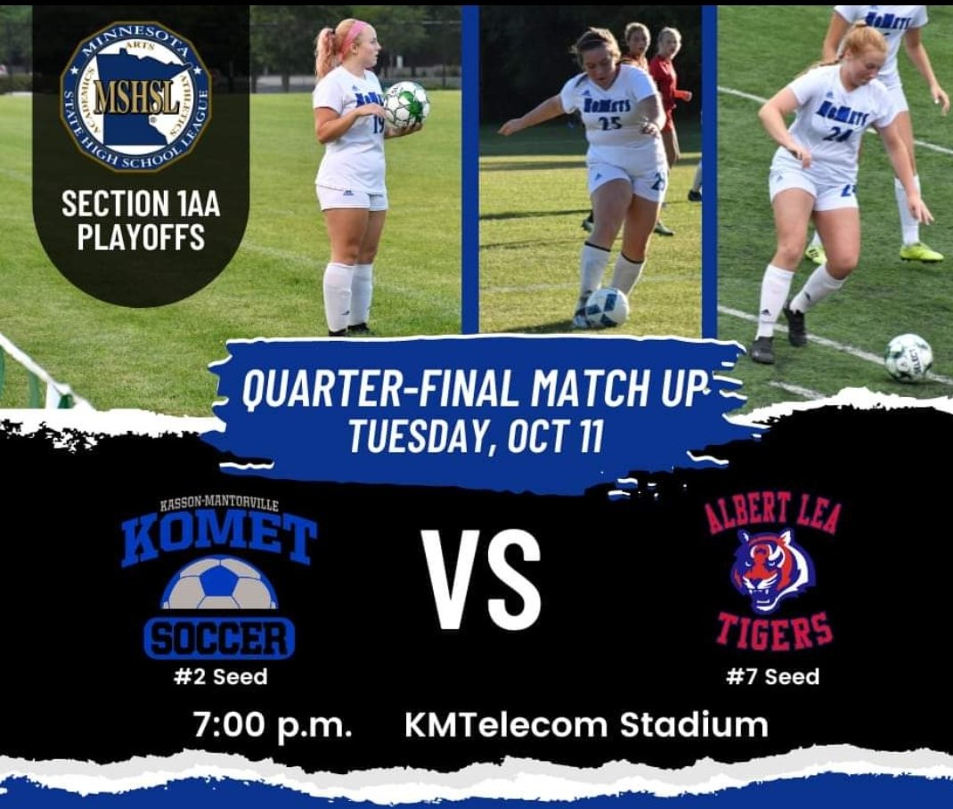 kometsoccer's tweet photo. We need crowd support for these playoff games so get to KM Telecom Stadium and cheer loud and proud!!! https://t.co/mVJbuaKIUA