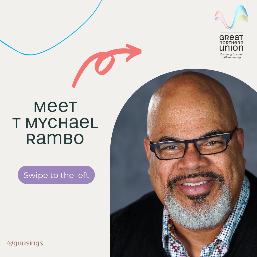 GNUSings's tweet photo. #TMychaelRambo: Do you already know him? π
#WeAreGNU #gnusings #music #minnesota #TwinCities #harmony #barbershopharmony #choral #choirlife #people #community #gnu https://t.co/nFFQY7Df21
