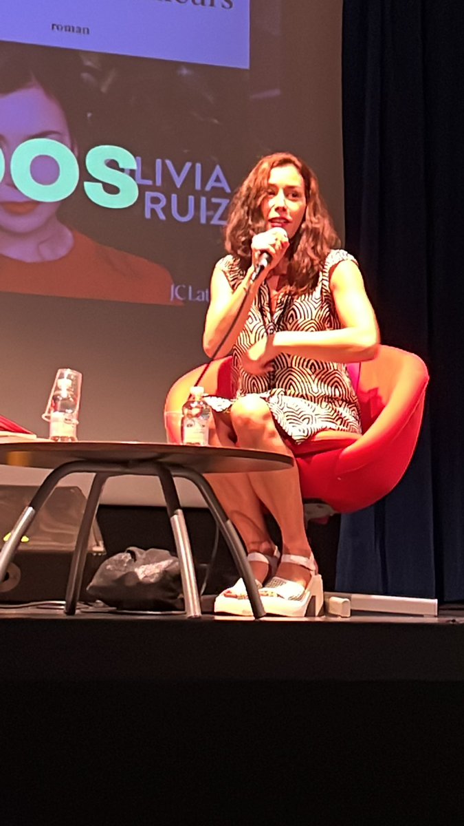 <a href="/IF_Espana/">Institut français de España</a> <a href="/IFBarcelona/">Innovation Forum BCN</a> <a href="/OliviaRuiz/">OliviaRuiz</a> <a href="/IfMadrid/">If Madrid</a> <a href="/TallonEric1/">Eric Tallon</a> <a href="/xaviayen/">Xavi Ayén</a> <a href="/Duomo_ed/">Duomo ediciones</a> <a href="/JaimesLlibreria/">Llibreria Jaimes</a> <a href="/france_espagne/">La France en Espagne 🇫🇷🇪🇸</a> C’est <a href="/MathiasMalzieu/">Mathias Malzieu</a> qui m’a répété sans cesse que j’étais une vraie écrivaine. Au début c’est une idée que je réfutais.