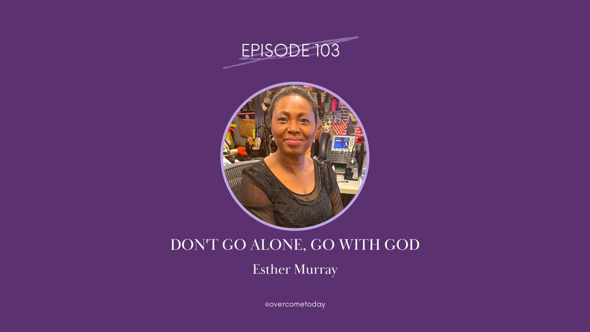 overcometoday_'s tweet photo. Ep 103 is live!🥳

Esther Murray has not been promoted in years despite positive work reviews - she shares her story of finding purpose in her pain. 

Listen here: https://t.co/dH5c2MV5Xs 

#OvercomeToday #kenyanpodcast #africanpodcast #christianpodcast https://t.co/zm96ZQiTHY