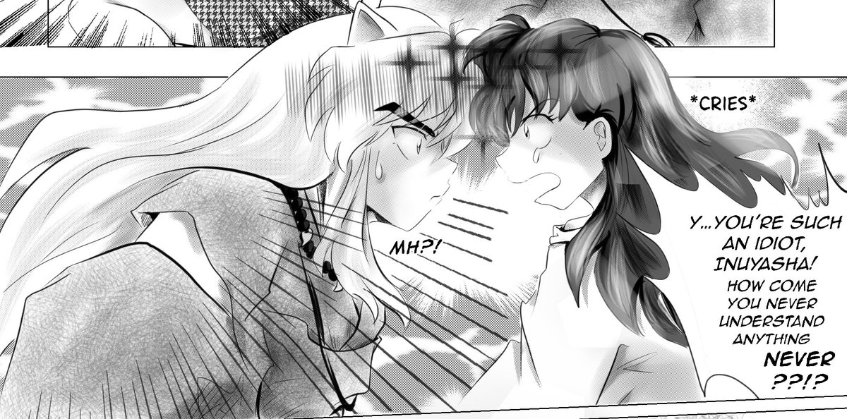 HulloYokai's tweet photo. ✨❤️NEW Mini Comic❤️✨
Here’s a tease of the new mini comic “Kagome and the Beast👩🏻👹” already up! 🥳💕
Can you guess why the title?🤣 Stay tuned 😍
#inuyasha #Inuyasha #犬夜叉 #かごめ #Kagome #kagome #inukag #InuKag #anime #AnimeArt #animetwt #manga #mangatwt #mangalover #fanart https://t.co/80ZtIDpJjX