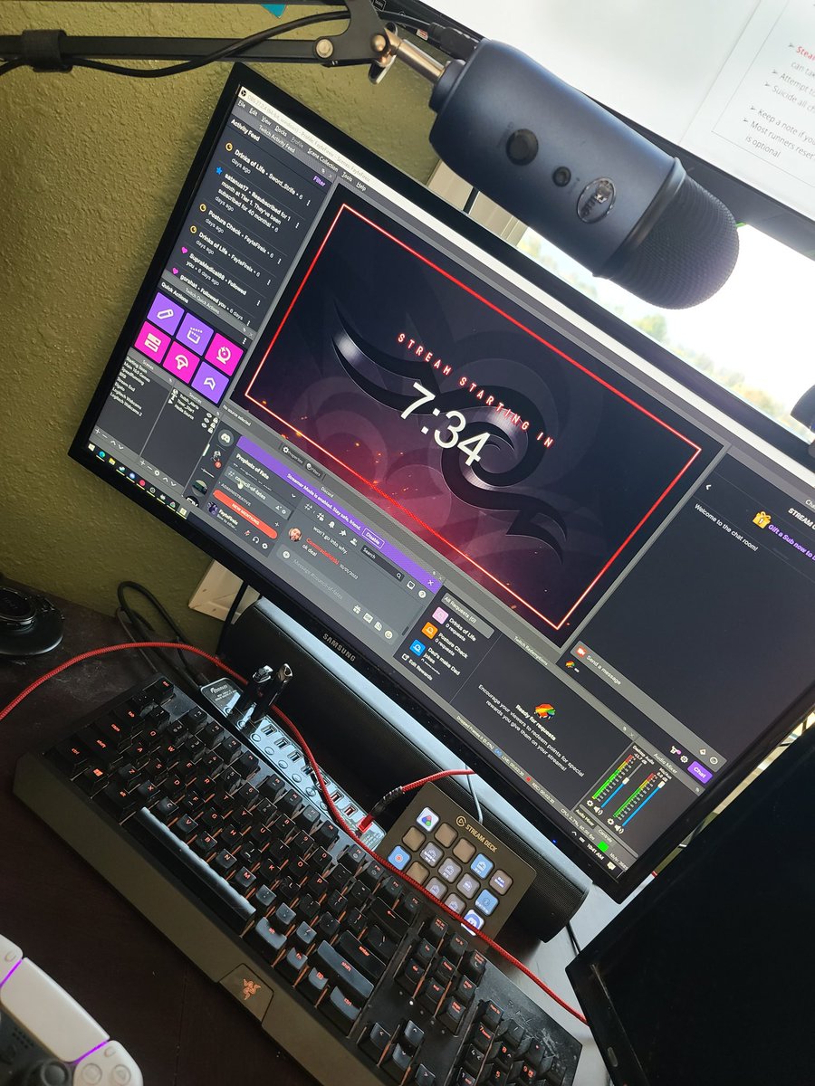 My favorite thing about streaming has always been being able to have a conversation with the community, and meeting new people.

What's your reason for streaming?

Today, we're diving into #FinalFantasyIX again. #speedrunning #twitch #TwitchAffilate
twitch.tv/FayteFireix