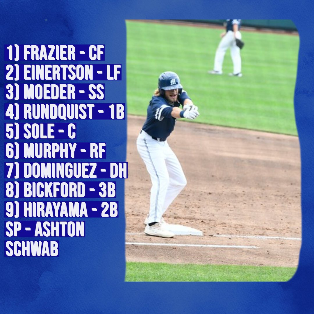 MMU_baseball's tweet photo. Lineups for Game 1 of our Fall World Series https://t.co/mo1skCVKS9
