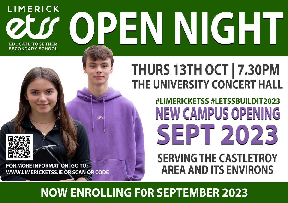 Limerick ETSS tweet media