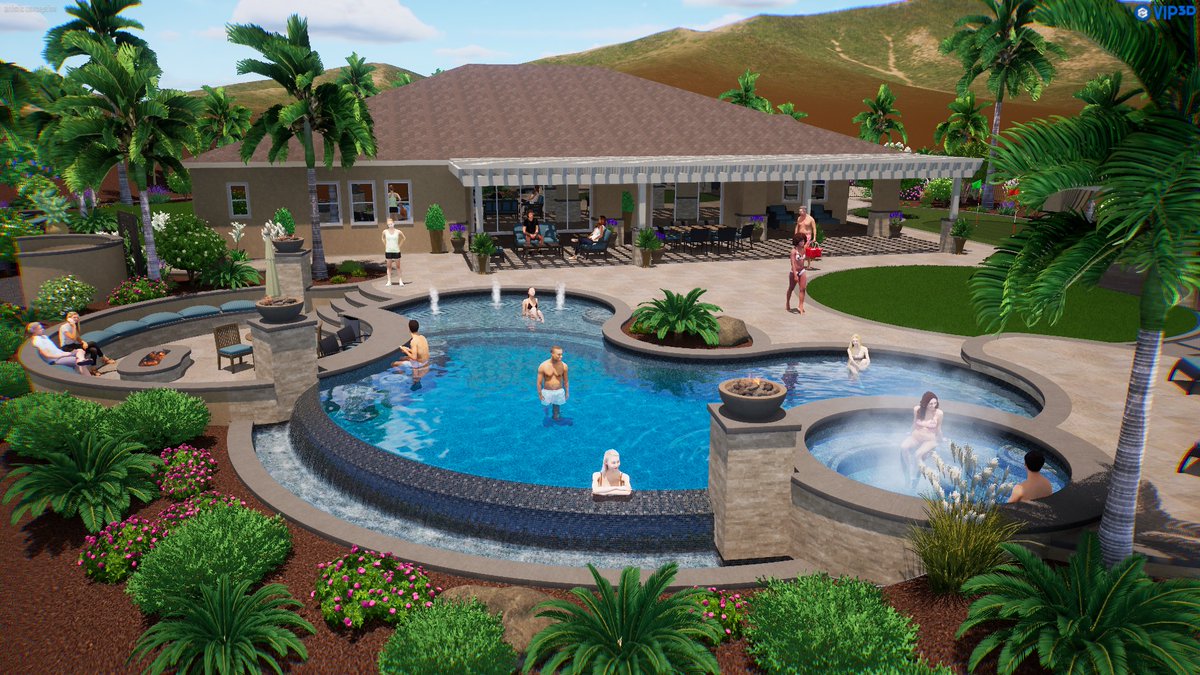 BellaTerraYards's tweet image. Freeform paradise! 

#landscapedesign #freeformpool #moderndesign #structurestudios #frontyard #pooldesign #outdoorliving #infinitypool #outdoorfireplace #modernlandscape #designideas