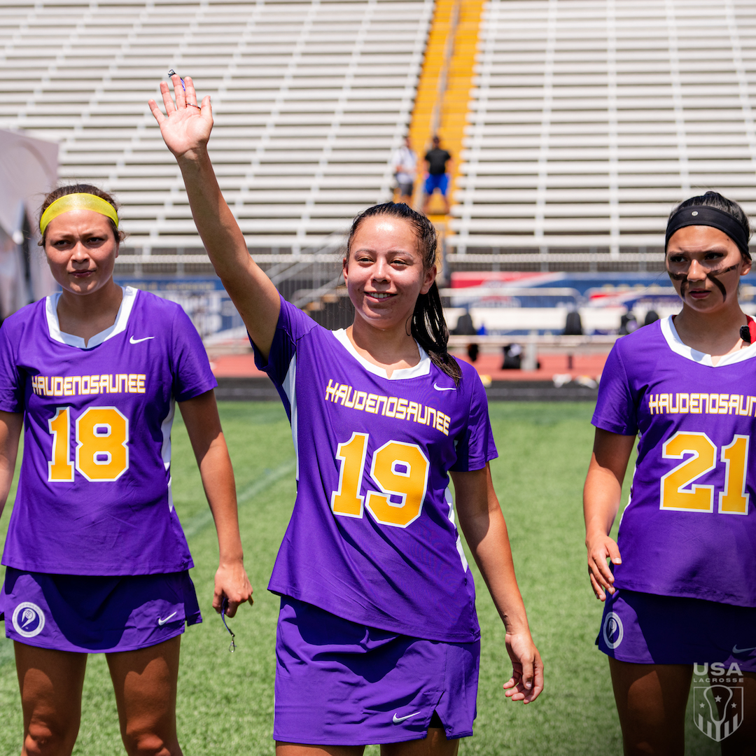 USA Lacrosse (@usa_lacrosse) on Twitter photo This #IndigenousPeoplesDay, we wanted to take a look back at <a href="/hnwllax/">Haudenosaunee Lax</a> walking out in front of the world at <a href="/WorldLax2022/">2022 Women's World Lacrosse Championship</a>.
Originators of the game. Ambassadors across the world. We're forever grateful for your contributions to lacrosse. This #IndigenousPeoplesDay, we wanted to take a look back at <a href="/hnwllax/">Haudenosaunee Lax</a> walking out in front of the world at <a href="/WorldLax2022/">2022 Women's World Lacrosse Championship</a>.
Originators of the game. Ambassadors across the world. We're forever grateful for your contributions to lacrosse.