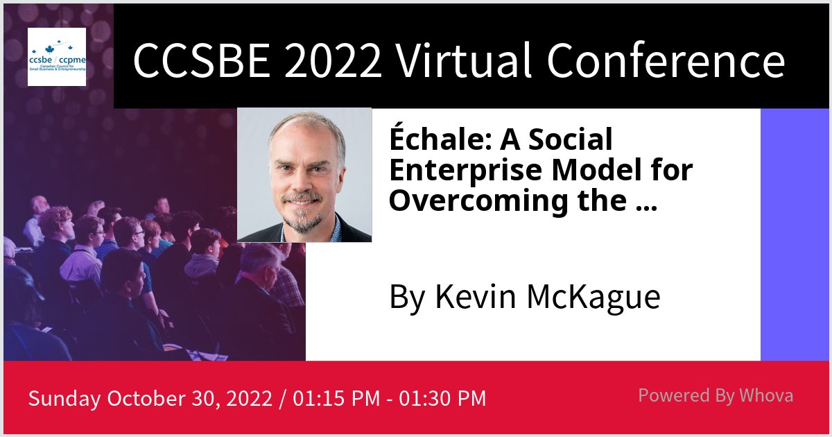 I am speaking at CCSBE 2022 Virtual Conference. Please check out my talk if you're attending the event! #CCSBE2022