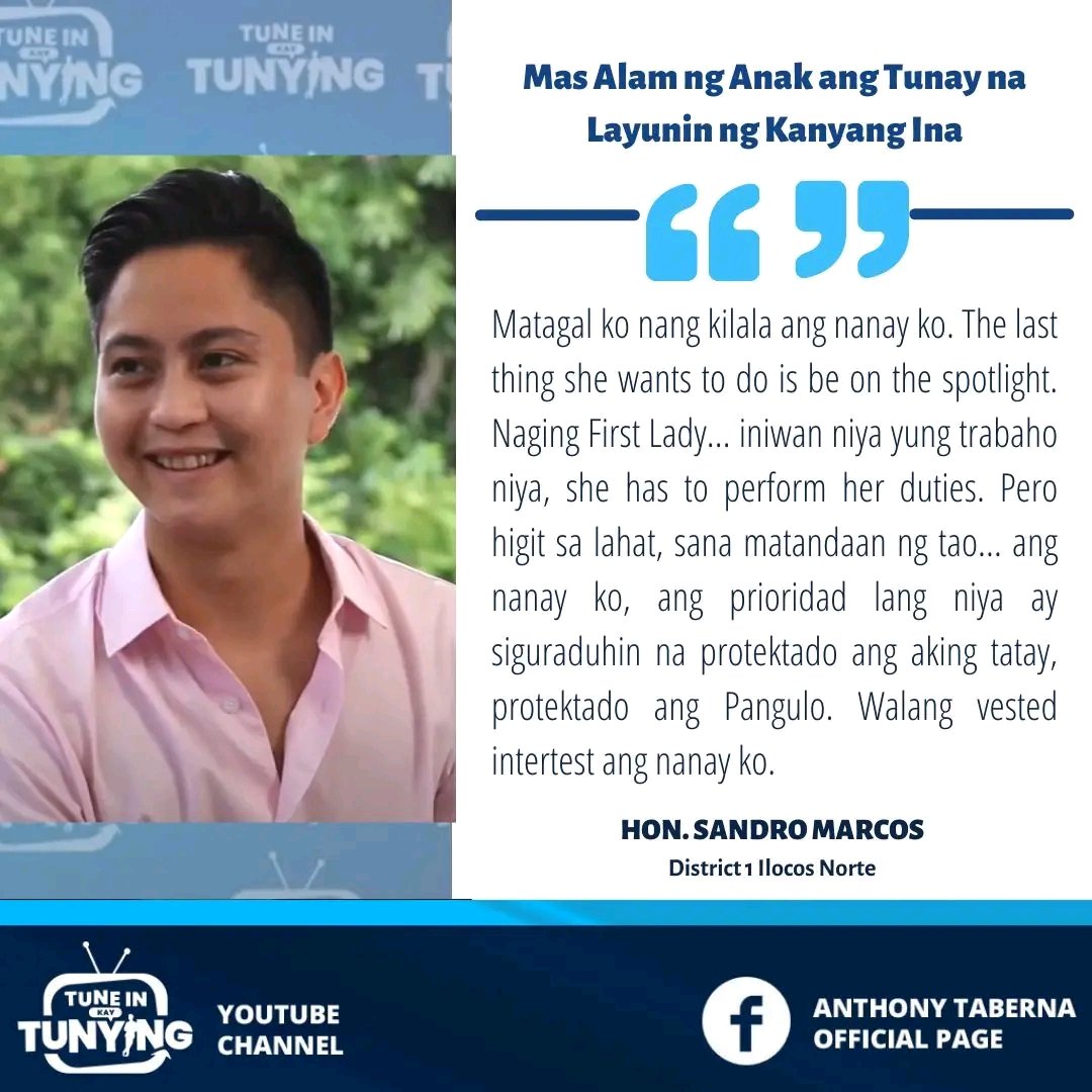 At nagsalita na nga si CONG... ❤️
