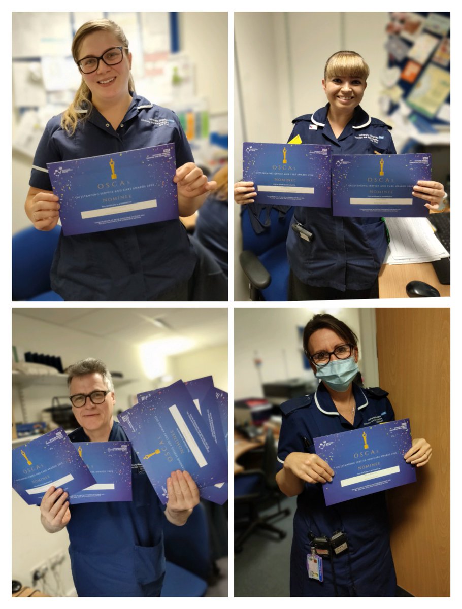 And the OSCE nominations just keep on coming for our Clinical Nurse Specialist #teamneuro compassion, delivery and rising stars. #proudmatrons <a href="/emlcook/">Emma Cook</a> <a href="/UHCW_TraumaNeur/">UHCW Trauma & Neuro</a>