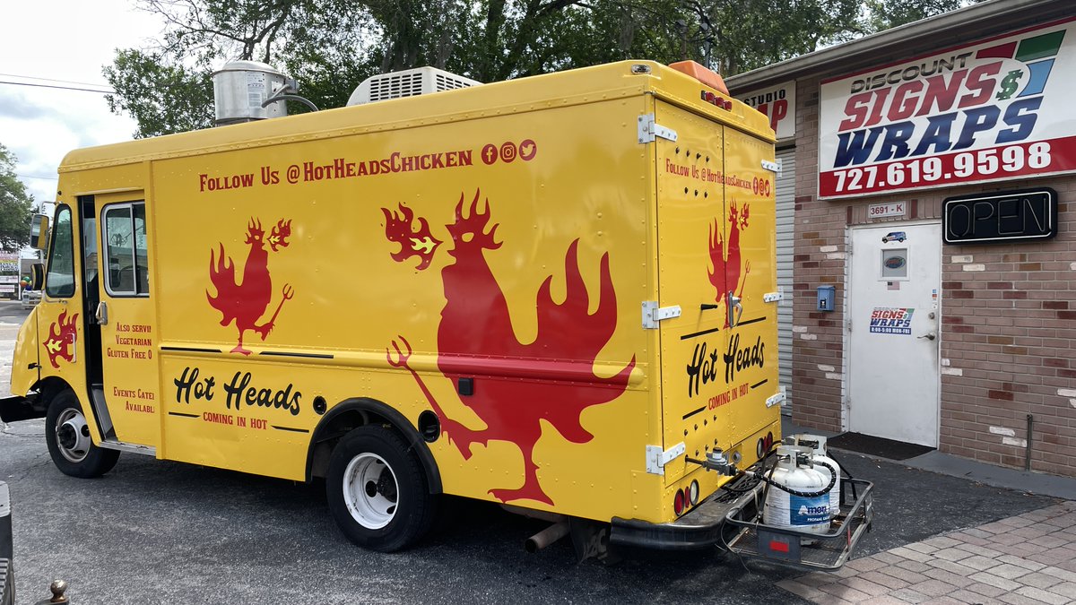 #foodtrucks #Tampa #graphics #vinylwraps #Tampabay #Foodies #Palmharbor #Oldsmar #Florida