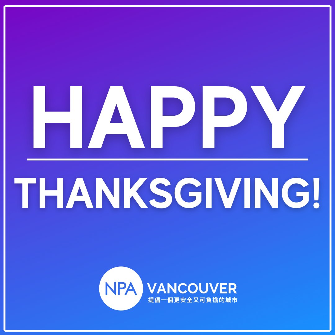 Happy Thanksgiving! Wishing residents a wonderful dinner!