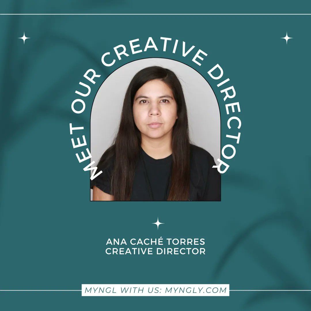 Meet our Creative Director: Ana! 🗣️ 📹 📸  
Ana Cache Torres is the Creative Director at Myngly. She has a passion for filmmaking, and implements it creatively in the design of all media products within the app. Ana truly believes Myngly will change the way people connect.