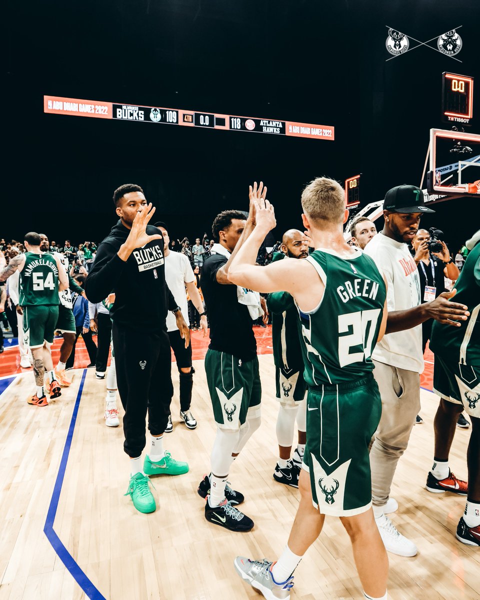 WisconsinHerd's tweet image. Final game flicks from #NBAinAbuDhabi 📸 

#HerdUp 🦌