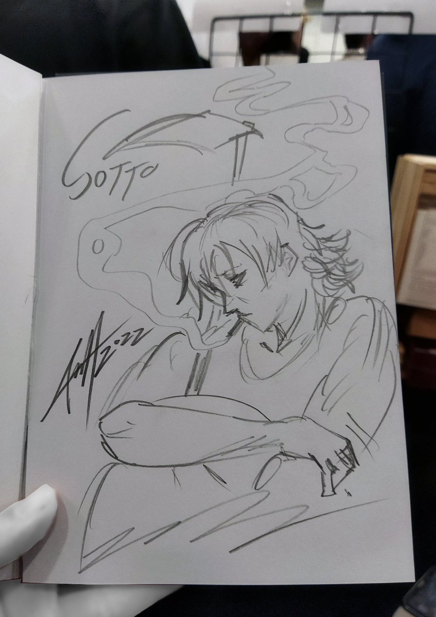 oh i meet some of friends here as well and give them sketches as well! i wish i can meet and surprise more 🥲
<a href="/Dez_Maxzeuz/">Dezxym Maxzeuz † Unprofessional Vtuber</a> <a href="/Kumi_mk5/">Kumi-5 V-gen coms open 🇵🇸</a> @risotto_ng