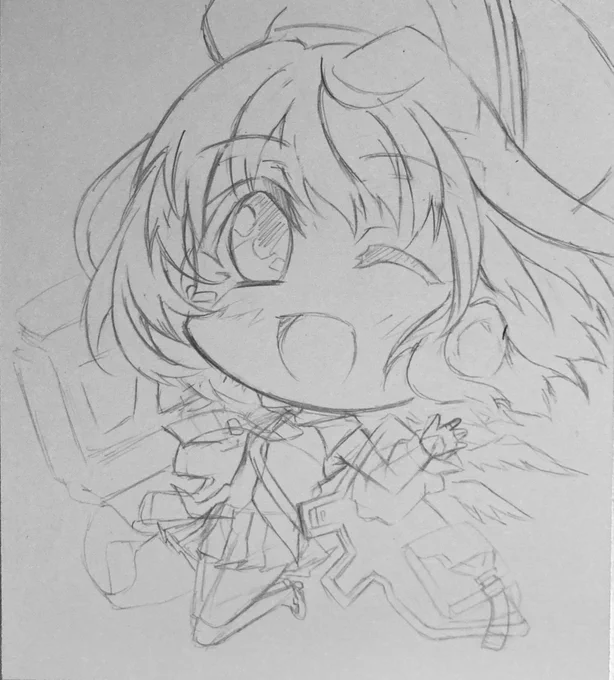 今日はここまでε-('∀`)

サバイバーなはやてちゃんも
早く完成させてあげたいので
起きたら続きします(*'ω`*) 