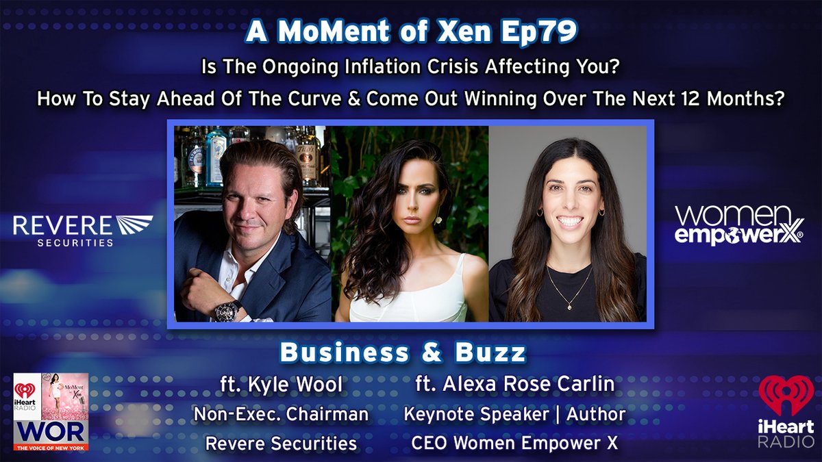 AlexaRoseCarlin's tweet photo. Watch my interview with @XENSAMS @Revere_WM on 'A Moment Of Xen' on @iHeartRadio #wor710 here: https://t.co/mwLcHqRkxq

Full episode: https://t.co/f9njwiHNu5 https://t.co/ZUoWf8BOMy