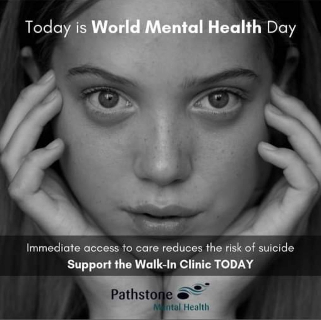 pathstonemh's tweet photo. Mental Health is a 24/7 effort. 
Today, we mark World Mental Health Day. https://t.co/1jiW5OdZDO