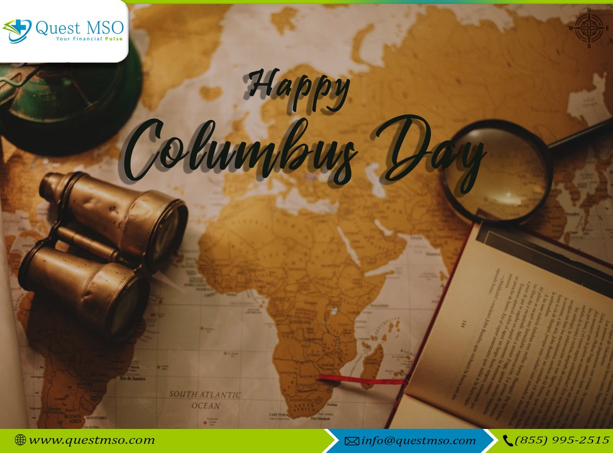 Happy Columbus Day!
#QuestMSO #ColumbusDay2022 #ColumbusDay