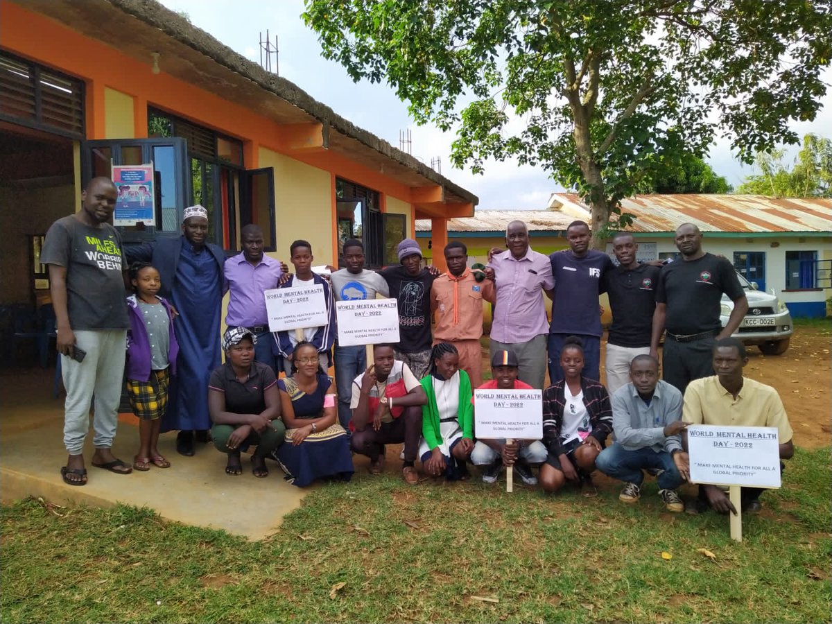 Making Mental Health well-being for all Global Priority. #Let's speak it out, let's end depression.@AfricaAmhec <a href="/UN_Women/">UN Women</a>,<a href="/KuzaSME/">Kuza Livelihood Improvement Projects</a> @USAIDEastAfrica <a href="/glob/">glob</a>al_peer @glob